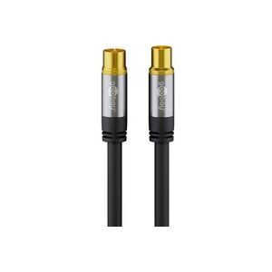 Goobay Antennenkabel (135dB typ), Koax-Buchse > Koax-Stecker
