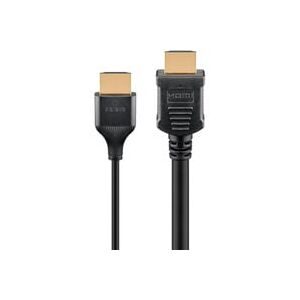 Goobay Slim High-Speed-HDMI-Kabel mit Ethernet, 8K @ 60Hz