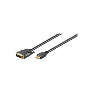 Goobay Adapterkabel DVI-D Stecker > HDMI Stecker