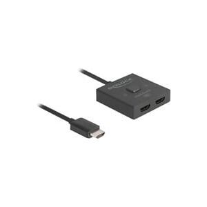 Delock HDMI Switch 2 > 1 bidirektional 8K