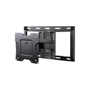 ergotron® Neo-Flex® UHD Monitorwandhalterung, für 1 Display bis 70? & bis 54,4 kg, neig- & schwenkbar, Kabelführung, VESA, Montagematerial, schwarz