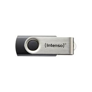 Intenso -  Basic Line USB-Stick 32 GB USB Typ-A 2.0 Schwarz, Silber, 32 GB