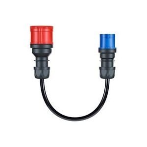 go-e Adapter für Gemini flex 11 kW, CEE rot Drehstrom 16A > CEE blau 16A