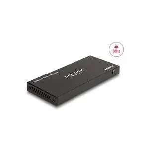 Delock HDMI Splitter 1 x HDMI in zu 4 x HDMI out 4K 60 Hz