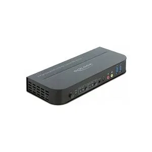 Delock 11482 DisplayPort-Switch DisplayPort®, HDMI Gestensteuerung, Maus, Tastatur, Fernbedienung 3840 x 2160 Pixel