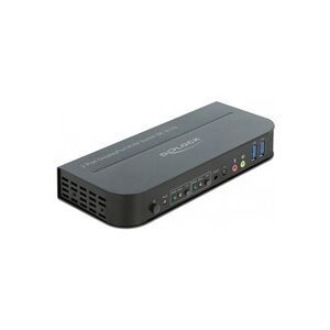 Delock 11482 DisplayPort-Switch DisplayPort®, HDMI Gestensteuerung, Maus, Tastatur, Fernbedienung 3840 x 2160 Pixel