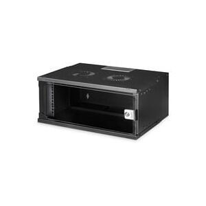 Digitus DN-49201 19 Zoll Wandgehäuse (B x H x T) 540 x 240 x 400 mm 4 HE Schwarz, Schwarz (RAL 9005)