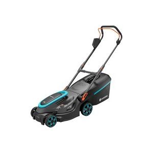 GARDENA PowerMax 37/36V P4A solo Akku Akku-Rasenmäher ohne Akku, ohne Ladegerät, Höhenverstellbarer Griff 18 V