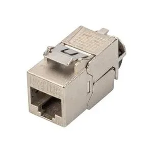 Digitus - CAT 6A Modul, geschirmt mit intelligentem Kabelmanager, Set (24 Stück), One Size, Multicolor