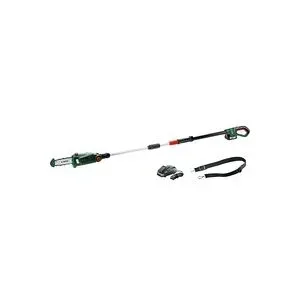 Bosch Home and Garden 06008B3100 UniversalChainPole 18 Akku Hochentaster Tragegurt, inkl. Akku, inkl. Ladegerät 18 V