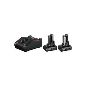 Bosch Professional 1600A01B20 GAL 12V-40 +2x GBA 6.0Ah Werkzeug-Akku und Ladegerät 12 V 6 Ah Li-Ion