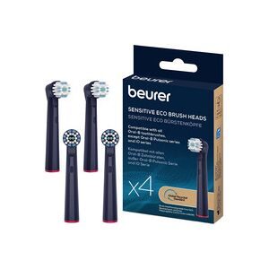 Beurer TB Bürstenköpfe Sensitive Eco Green Planet, Aufsteckbürste