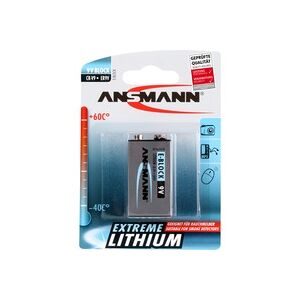 Ansmann Extreme Lithium 9V-Block, Batterie