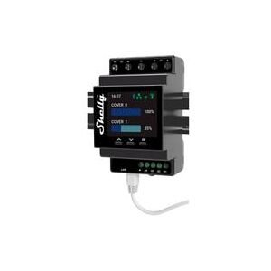Shelly Shelly Pro Dual Cover PM Controller Bluetooth, Wi-Fi
