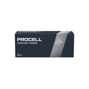 DURACELL Batterie PROCELL 15476mAh PC1300 D, LR20, 1.5V 10 St&uuml;ck
