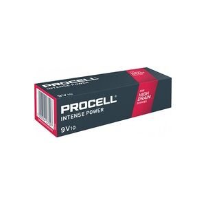 PROCELL Procell Intense MN1604 9 V Block-Batterie Alkali-Mangan 0.628 Ah 9 V 10 St.