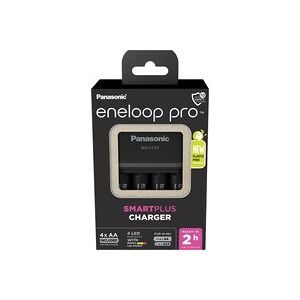 Panasonic - Steckerladegerät BQ-CC55 inkl. 4 eneloop pro Akkus, Multicolor, One Size