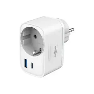 Ansmann USB-Ladegerät Home Socket HS220 / 3 A / 20 W / 2 Port
