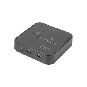 Digitus DA-71545 USB-C® (USB 3.2 Gen 2) M.2 PCIe NVMe, M.2 Festplatten-Dockingstation mit Clone-Funktion