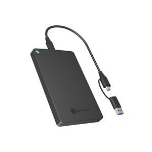 ICY BOX Ext. 2,5 Inch Enclosure IB-201T-CU31 Combo cable USB-C/A