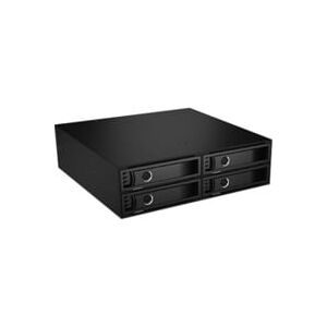 ICY Box - Back Plane für 4x 2.5″ SATA/SAS Festplatten/SSDs in 1x 5.25″ Schacht, Multicolor