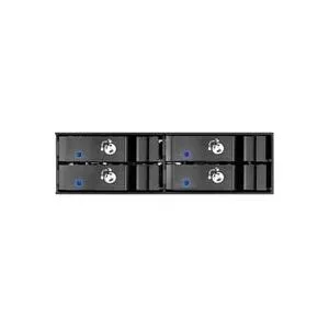 Silverstone SST-FS204B Festplatten-Wechselrahmen SATA I, SATA II, SATA III