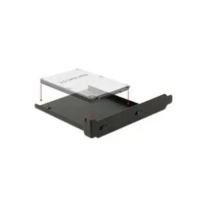 DeLock - 18212 Computer-Gehäuseteil Universal HDD-Käfig, Schwarz