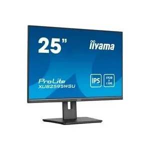 Iiyama Prolite XUB2595WSU-B5 LED-Monitor EEK F (A - G) 63.5 cm (25 Zoll) 1920 x 1200 Pixel 16:10 4 ms HDMI®,
