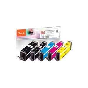 Peach Spar Pack Tintenpatronen XXL kompatibel zu Canon PGI-580XXL, CLI-581XXL