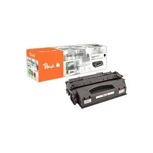 Peach HP 49 XBK Toner XL bk ersetzt Canon, HP No. 49X BK, CRG-708H, Q5949X für z.B. Canon ISensys LBP -3300, Canon ISensys LBP -3360