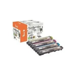 Peach B242 4 Toner XL (bk, c/m/y) ersetzt Brother TN-242, TN-246 für z.B. Brother DCP -9022 CDW, Brother HL -3142 CW, Brother HL -3152 CDW