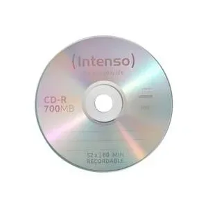 INTENSO CD-R Cake Box 80MIN/700MB 1001126 52X 100 PCS