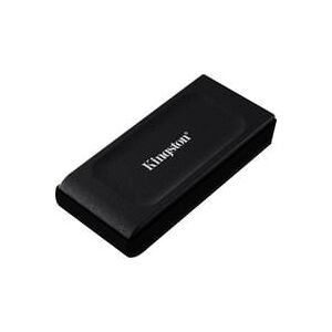 Kingston -  XS1000 2 TB externe SSD – blitzschneller und kompakter Speicher, Schwarz, 2 TB