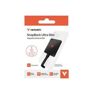 Verbatim SnapBack Ultra Slim SSD 1 TB, Externe SSD