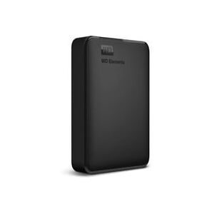 Western Digital - Elements WDBHJS0060BBK-WESN Externe Festplatte 6 TB Schwarz, 6 TB