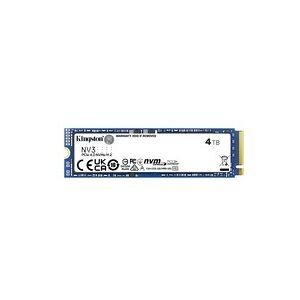 KINGSTON NV3 Festplatte, 4 TB SSD M.2 via NVMe, intern