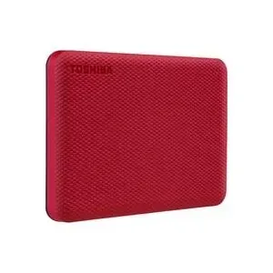 TOSHIBA - Canvio Advanced 2020 2 TB, Rot Bunt, 2 TB