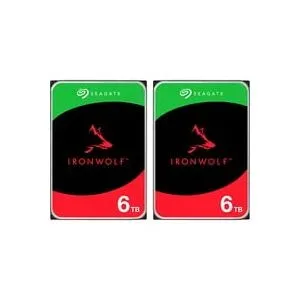 Seagate IronWolf NAS 2 x 6 TB SilentWolf Bundle, Festplatte
