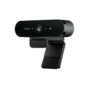 Logitech® Webkamera ConferenceCam BRIO, 4K UHD, 5x Zoom, Winkel einstellbar, Autofokus, 2 Mikrofone, Panel & Clip