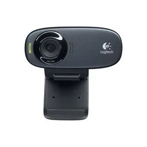 Logitech C310 HD-Webcam 1280 x 720 Pixel Standfuß, Klemm-Halterung