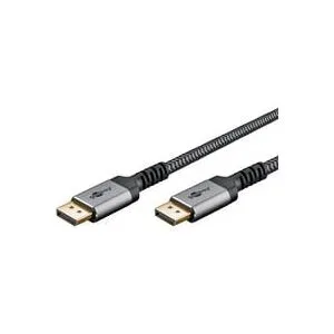 Goobay Plus DisplayPort 2.0/2.1 Kabel, 16K @ 60Hz, 80 Gbit/s