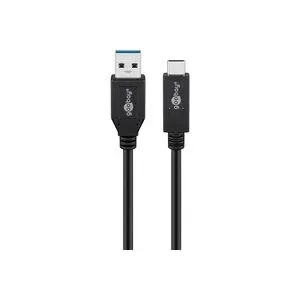 Goobay USB 3.2 Gen 2 Kabel, USB-A Stecker > USB-C Stecker