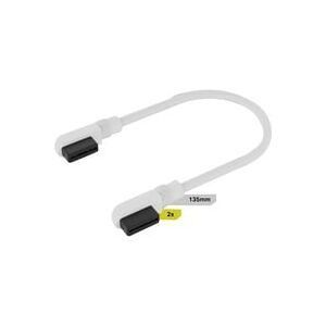 Corsair iCUE LINK Slim-Kabel, 135mm, 90° abgewinkelt