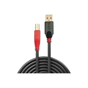 Lindy USB 2.0 Aktivkabel, USB-A Stecker > USB-B Stecker