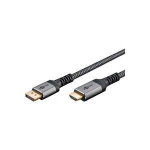 Goobay Plus DisplayPort > HDMI Adapterkabel, 4K @ 60Hz