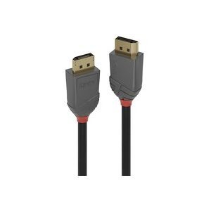LINDY DisplayPort Anschlusskabel DisplayPort Stecker, DisplayPort Stecker 7.50 m Schwarz 36485 4K UHD DisplayPort-Kabel