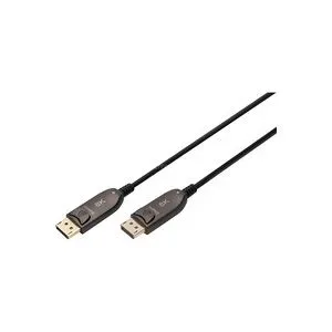 Digitus DisplayPort AOC Hybrid Glasfaserkabel, UHD 8K