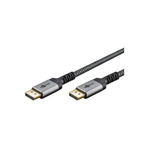 Goobay Plus DisplayPort 2.0/2.1 Kabel, 16K @ 60Hz, 80 Gbit/s