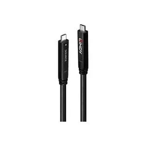 Lindy USB 3.2 Gen 2 & DP 1.4 Typ C Hybridkabel, Verlängerungskabel