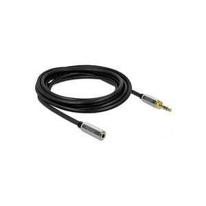 Delock Klinkenverlängerungskabel 3,5mm 3Pin Stecker > Buchse